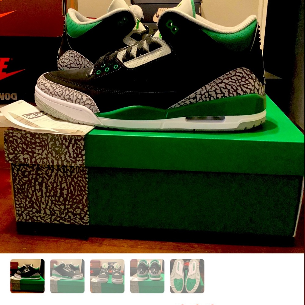 Jordan 3 Retro Pine Brand New with Receipt